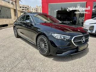  8 مرسيدس E200 AMG اسود 2024 بانوراما كت جنط 20 الشكل الجديد كليا وارد المانيا بحالة الزيرو مميزة