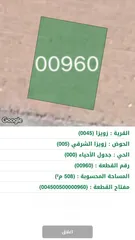  4 قطعة أرض مميزة للبيع في زويزا مع المالك مباشرة -مساحة 508 م- البنية التحتية متوفرة– اراضي جنوب عمّان