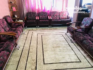  5 طقم غرفة جلوس لون بنفسجي