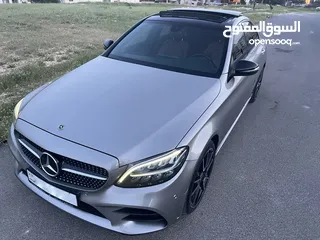  21 Mercedes C200 2019-Mojave Silver- Night package