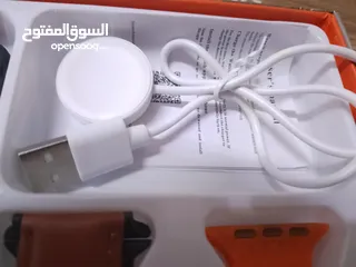  4 ساعة ذكية الترا9 جديد مع كفر
