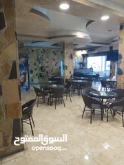  7 فررررررصه استثماريه لاتعوض مقهى وكوفي شوب في محافظة البلقاء مدينة السلط مساحة 500م