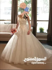  1 بدلات عرس لبس مرة واحدة بحالة الوكالة
