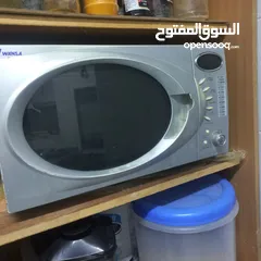  3 ميكرويف مستعمل نوع وناسا لون سلفر