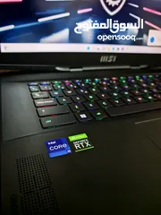  9 MSI Stealth GS77 i9-12th gen RTX3080TI 4k display بسعر مغري جدا