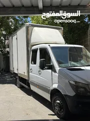  2 مرسيدس 519 2018 متور 3000 صندوق مع رمبة دبل كبينة