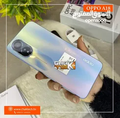  5 جهاز مستعمل ايام بالكرتونة oppo  A18 رام 8 جيجا 128 مكفول بالشركة متوفر توصيل