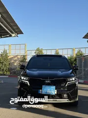  6 كيا سورنتو 2021 فلللل مسكرررر (4*4) ولا غرام بوية (6+1) اصل بحالة الوكاله