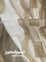  2 للبيع برادي مستعمل فوال تركي مبطن ساتان تطريز ذهبي فرزاتشي