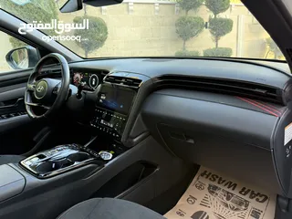 10 هونداي توسان NLine ترخيص 2023 محرك 1600 هايبرد plug in/يقطع على الشحنه 65 كيلو متر  271 حصان