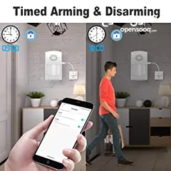  9 Smart Motion Sensor, WiFi Wireless Security Alarm مستشعر حركة ذكي ، إنذار أمان لاسلكي WiFi