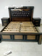  4 غرفة نوم خشب لا تيه بدون تواليت خزانة طابقين سحاب مع تخت و2 كومدينة