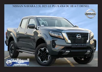  4 NISSAN NAVARA 2.5L D23 LE PLUS 4X4 D/C HI A/T DSL [EXPORT ONLY] [AS]