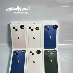  38 iPhone 13 128G جديد كفالة الشرق الاوسط جميع الالوان افضل سعر بالمملكة