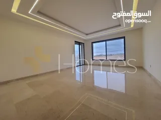  1 شقة طابق اول للبيع في رجم عميش بمساحة بناء 212م