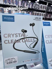  2 Anker U2i Wireless HeadPhones سماعات أذن لاسلكية من انكر الاصلية  توصيل متوفر داخل عمان و للمحافظات