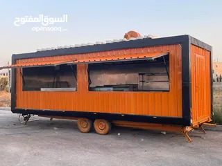  23 للبيع مطعم متنقل  (truck food )