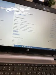  7 لابتوب معدن HP قوي Core i5بحالة لجديد   كامل مكمل وأنيق مع عدة هدايا
