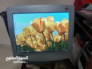  2 شاشة كمبيوتر 17 بوصة