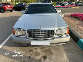  1 Mercedes W140, S500 SEL 1993, Japan Specs, 144000 km