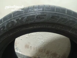 2 كوشوك تويو ياباني شبه جديد مقاس 17/215/50