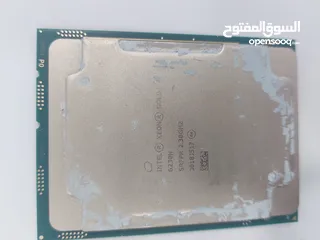  7 Intel Xeon Gold 6136 Processor معالجات سيرفرات  جولد + بلاتينيوم