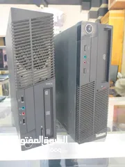  2 أجهزة مكتبية العاب دراسة متصفح تصلح لكافة الأعمال محلات تجارية وبسعر مميز جدا