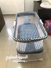  4 اغراض بيبي  تخت بيبي قابله تسكير  مقعد  تنظيف الاطفال  جهاز تعقيم الرضعات Avent