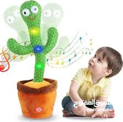  16 لعبة صباره  صبارة متكلمه  تعيد الكلام  تضيء مع عشرات الاغاني العربيه المخزنه