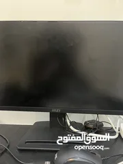  2 شاشه msi ممتازه 75 هرتز