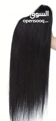  3 human hair ponytail extension ديل حصان شعر طبيعي