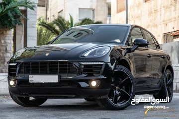  25 Porsche Macan 2018 black edition Special order   السيارة الشركة و مميزة جدا