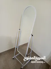  3 مرآة لون ابيض ثقيله للبيع