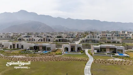  5 2 Bedrooms Sea View Villa in Jebel Sifah  فيلا غرفتين على البحر في جبل سيفة للبيع