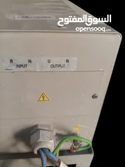  9 اجهزة تنظيم كهرباء 10000 وات صناعه اسبانيه (voltage regulator) شبه جديد