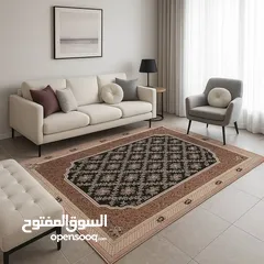  29 سجاد 3D مودرن مانع للانزلاق حجم كبير