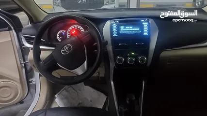  7 تويوتا ياريس 2019 GCC Toyota yaris  sedan