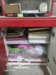  1 سرير مع 2 جرار داخلي و كومدينة عدد 2 للبيع
