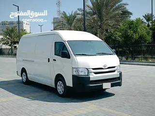  8 TOYOTA HIACE HIGHROOF CARGO MODEL 2016