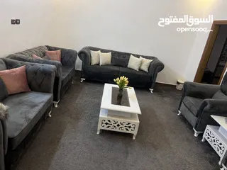  10 طقم كنب جديد قعدته مريحه خشب زان قابل للتفاوض