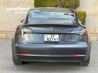  5 Tesla model 3 Long rang dual motor للبيع بسعر مغري ومستعجل