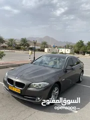  7 BMW 520 ! موديل 2012 خليجي وكاله عمان  الممشى: 260 قابل لزياده  سياره نظيفه و خاليه من العيوب