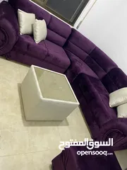  3 كورنر للبيع لون توتي بحاله الجديد
