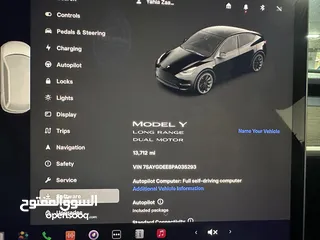  12 ‎تيسلا Y موديل 2023  - Full Black Edition     Dual Motor - Long Range فحص 4 جيد بدون ملاحظات