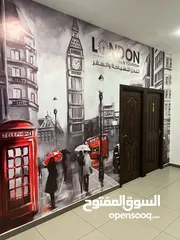  12 مكتب خلو للايجار بمساحة 350 متر طابقين شارع مكة