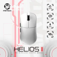  10 ماوس فانتيك احترافي Fantech Helios II XD3 V3 Gaming Mouse