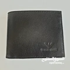  13 Giorgio Armani wallet genuine leather 100%