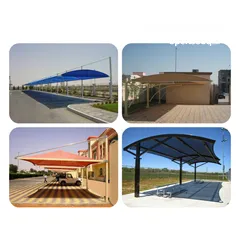  6 We Do All Kinds of shade work, Car Parking Shades, Bus Parking shade