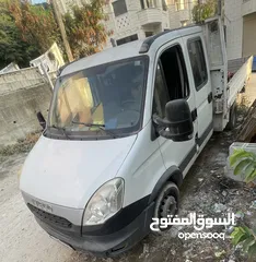  2 شاحنة ايفيكو 2014 دبل كبينة صندوق حديد