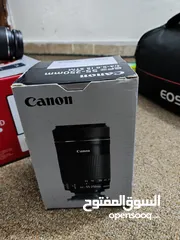  5 كاميرا كانون 250D مع عدسات احترافية